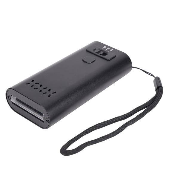 Suodoka Portable Fast Curing UV Hair Extension Light Machine, Rechargeable LED Wig Extension Lamp with Wrist Strap for Home Salon Use, 4.33 inches / 11 cm Length, 3000mAh Battery, Black