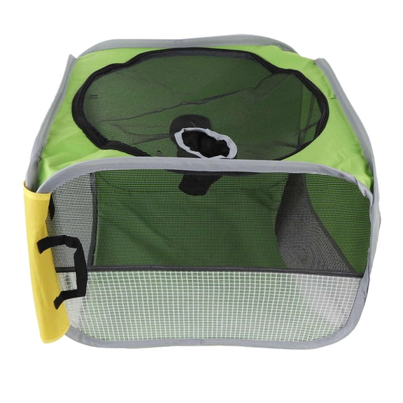 Suodoka Portable Folding Pet Drying Crate  Lightweight Oxford Fabric, WaterResistant, Transparent Window, MultiUse Drying & Shade Tent for Cats & Dogs