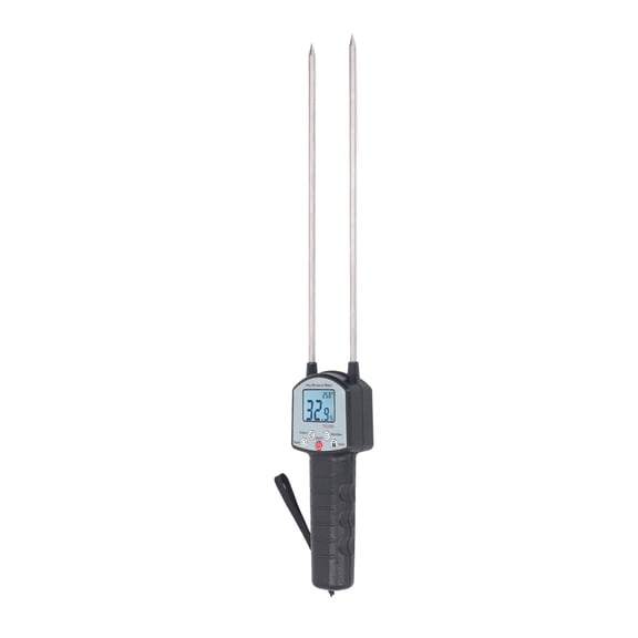 Suodoka Portable Hay Humidity Meter Digital LCD Display High Accuracy Soil Tester with Long Probe 11.4 inches / 289 mm