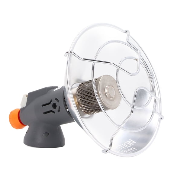Suodoka Portable Outdoor Heater Butane Camping Stove With Automatic Press Ignition Adjustable Heat Power Protective Net Travel Camp Tents 5.12 inches / 13 cm