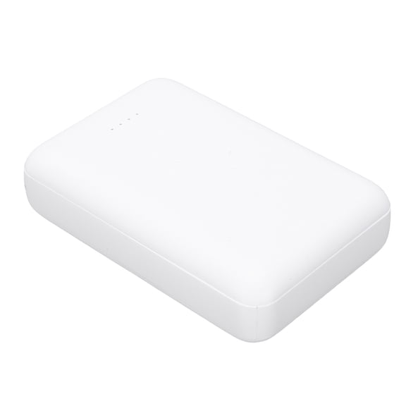 Suodoka Portable Power Bank 20000mAh Rechargeable Battery Pack for Heated Vest Jacket Pants MicroUSB Type C USB Ports White 3.7 inches / 94 mm