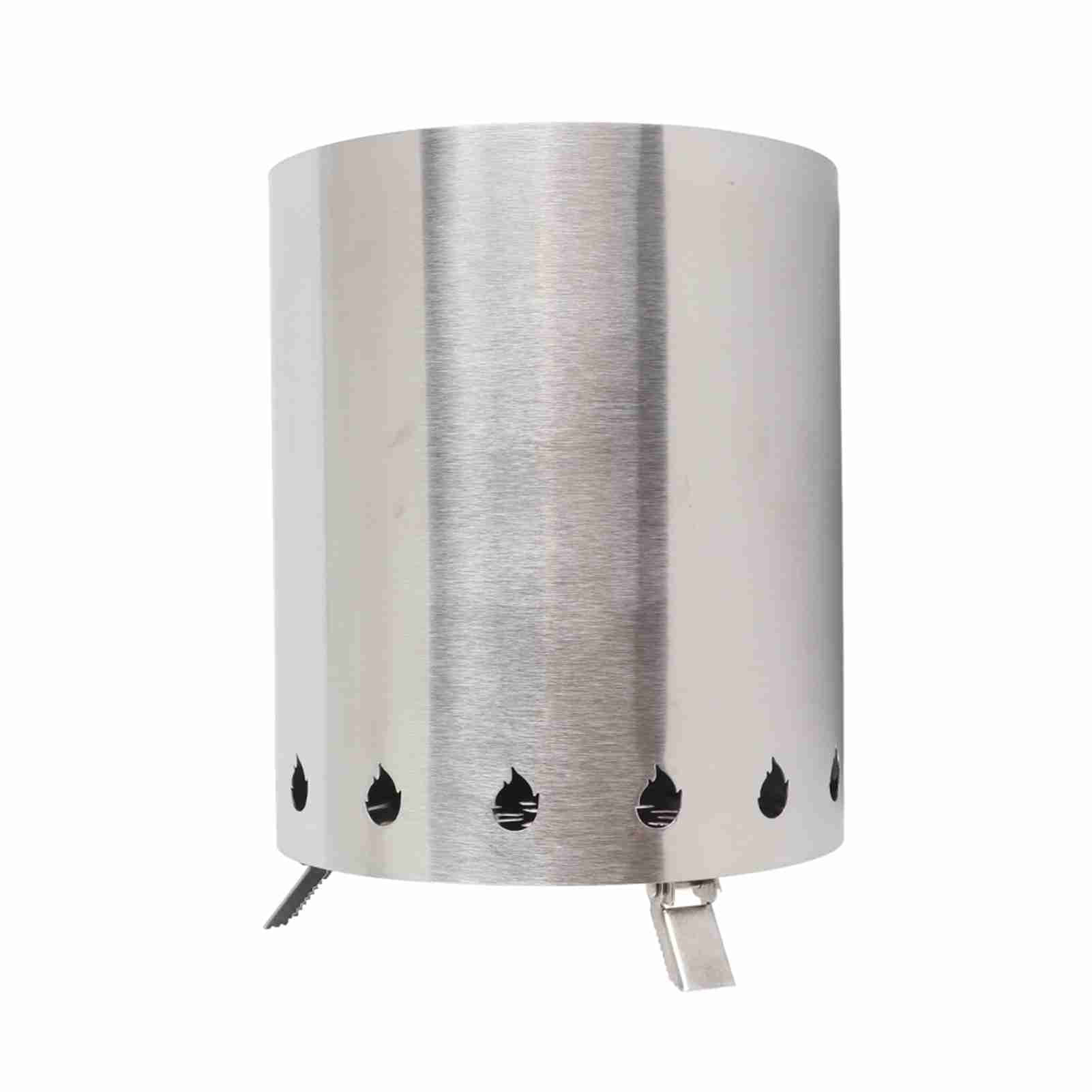 Suodoka Portable Stainless Steel Smokeless Wood Stove – Outdoor Fire Pit for Camping, Picnics & BBQs