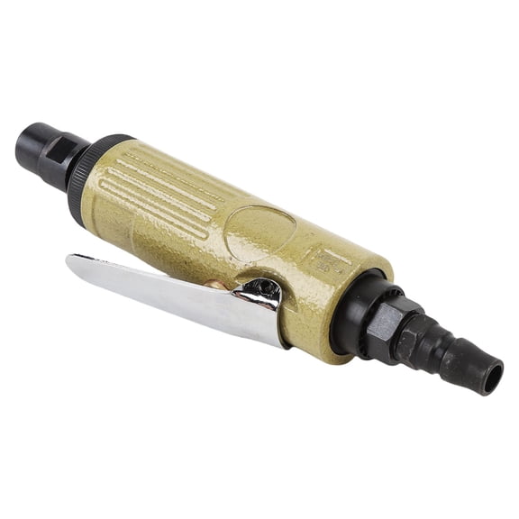 Suodoka Premium Air Powered Die Grinder 25000 RPM Pneumatic Straight Grinding Machine 3mm 6mm Collets Ergonomic Design Metalworking Industrial Tasks 10 inches / 25.4 cm