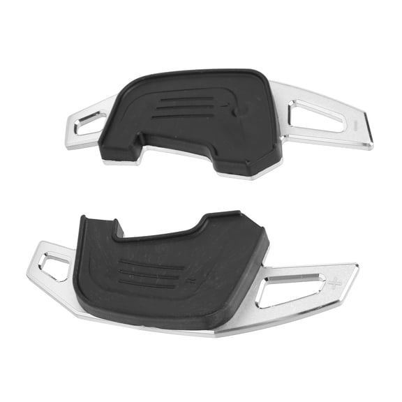 Suodoka Premium Aluminum Alloy Steering Wheel Shift Paddle Extension Replacement for 2015 Volkswagen Golf MK7 GTI 7 R GTE GTD Polo Scirocco Sagitar GLI Lamando GTS, 1 Pair, Silver (10 in / 25.4 cm)