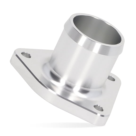 Suodoka Premium Billet Steel Engine Coolant Thermostat Housing Leak Seal Replacement Part for Ford Powerstroke Engines 7.3L 1999-2003, Silver, Includes 3 Screws