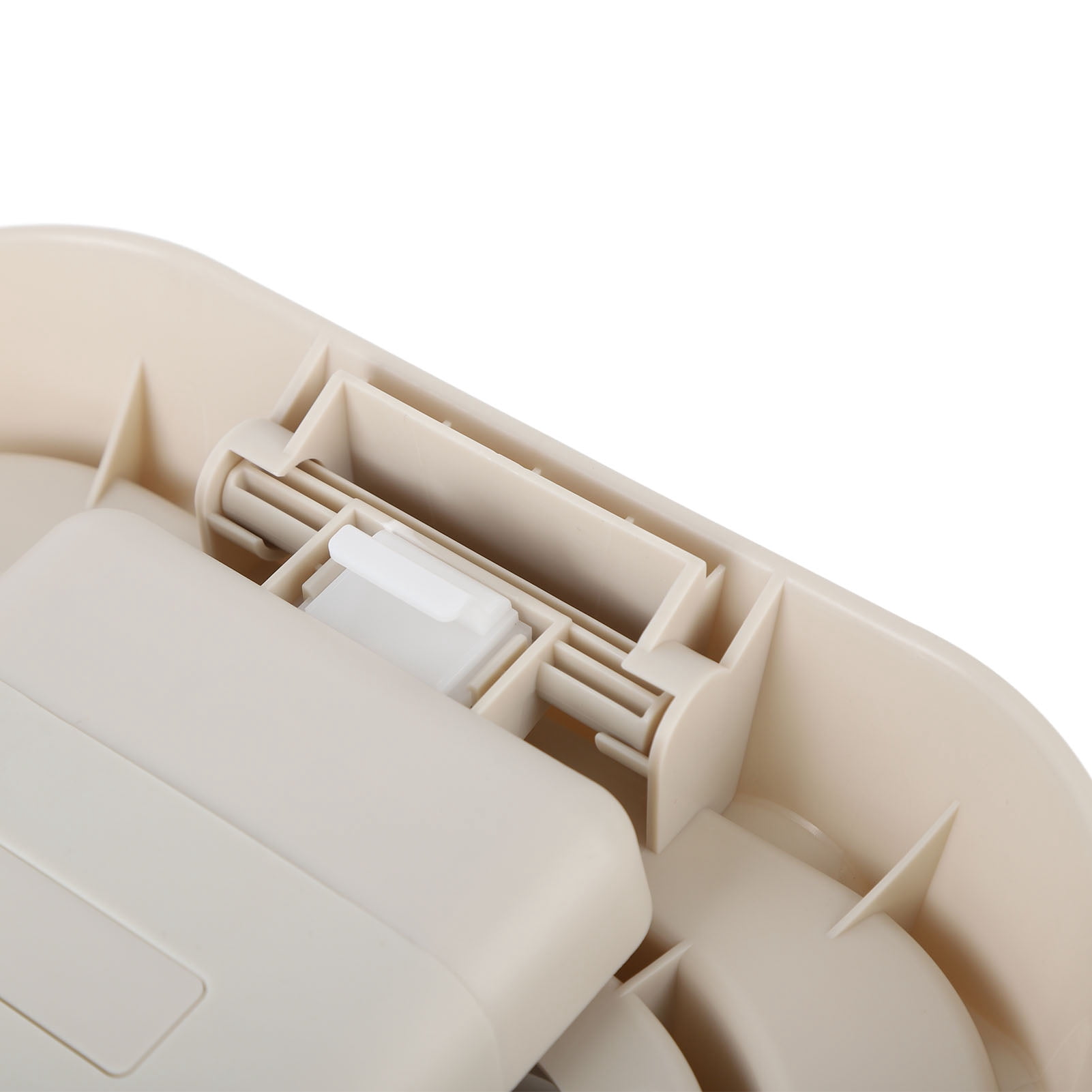 Suodoka Premium Hot Tub Table Tray with Drain Holes, Anti-Slip Adjustable Side Table Cup Holder for Swimming Pool, SPA, and Bathtub, Durable TPU, Beige