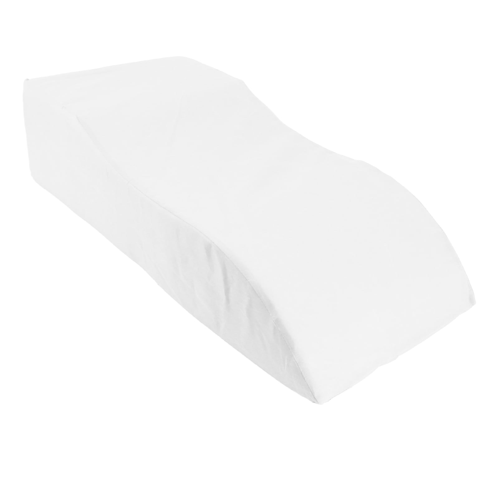 Suodoka Premium Leg Elevation Pillow S Shape Memory Foam Elevated Leg Pillow for Rolling Over Discomfort Relief Support Wedge Pillows White (23.62 inches / 60 cm) Home Use