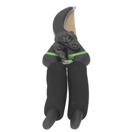 Suodoka Professional Bypass Pruning Shears Garden Ti Tree Trimmer Hand Pruner with Sheath, Green