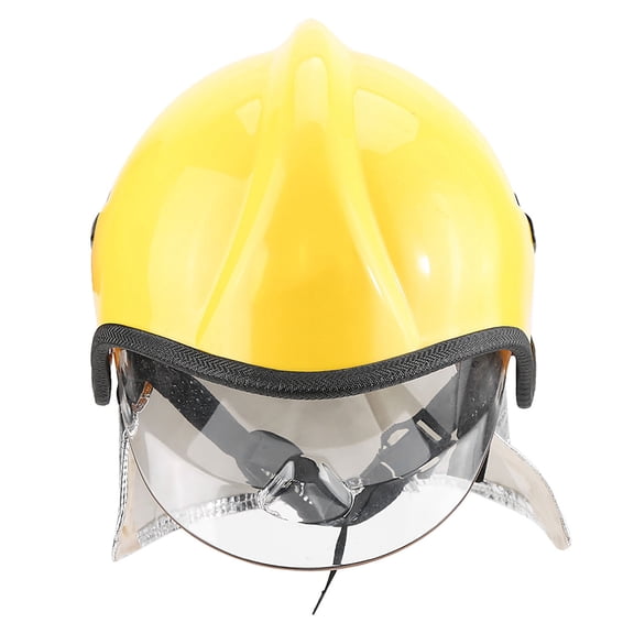 Suodoka Protective Fireproof Firefighter Safety Helmet Anti-Corrosion Radiation Heat Resisting Rescue Hat with Clear Visor