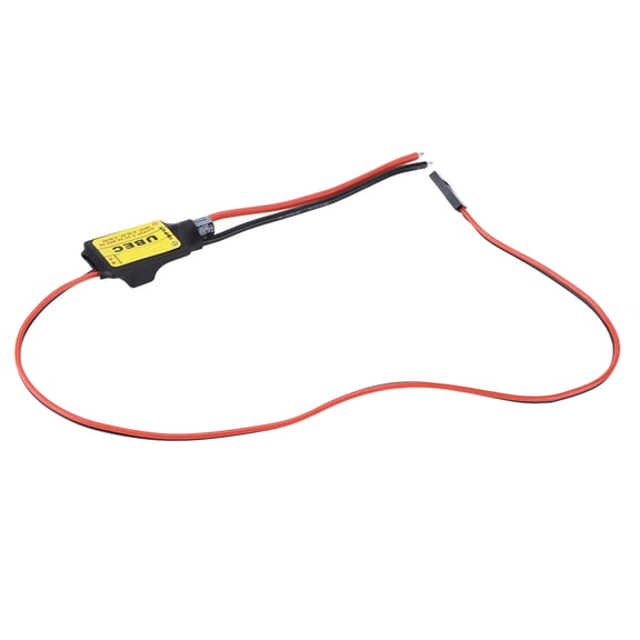Suodoka RC Airplane ESC 5.5V 6A Stable BEC Module with Fast Speed Reduce Fever Protection Function for RC Remote Control Vehicle and Model Aircraft (1.5 inches / 38.1 mm)[cite: 1]
