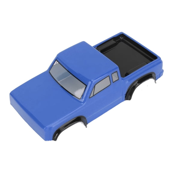 Suodoka RC Car Body Plastic 125mm / 4.92 inches Wheelbase Exquisite RC Car Shell Truck Body Accessory for Axial SCX24 1/24 Blue [cite: 23]