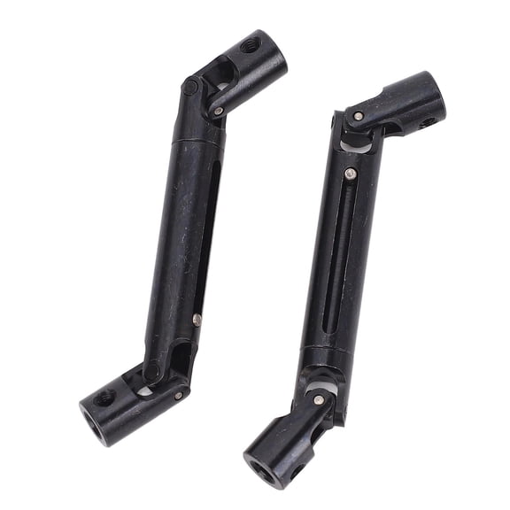 Suodoka RC Car Drive Shaft, High Hardness Steel Heavy Duty Driveshaft Replacement Upgrade Parts for MN82 LC79 1/12 RC Crawler Truck Car Accessories, Black (3.54 x 2.75 x 0.39 inches / 9 x 7 x 1 cm)