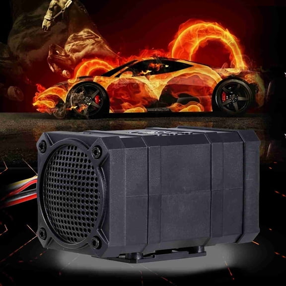 Suodoka RC Car Engine Sound Simulator Dual Speaker System with 10 Engine Sounds 5 Alarms and 3 Adapter Cables for RC Trucks and Crawlers