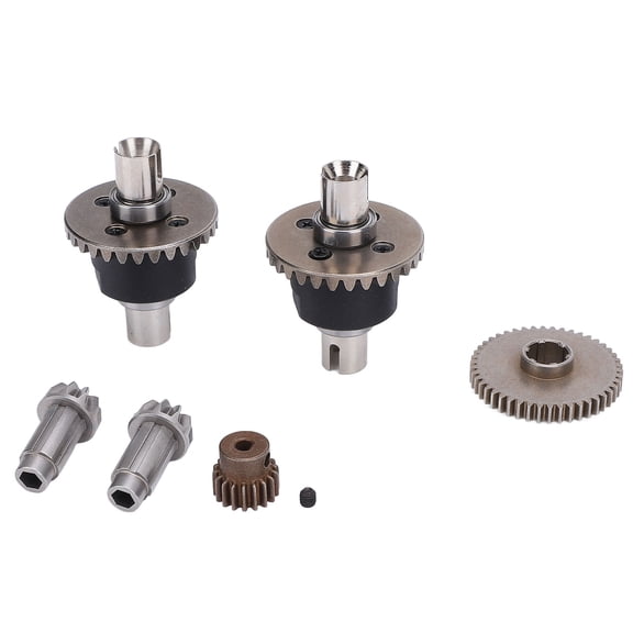 Suodoka RC Differential Gear Set High Hardness Metal for SCY 16101 16102 16103 1/16 (5.12 inches / 13 cm) [cite: 1, 12]