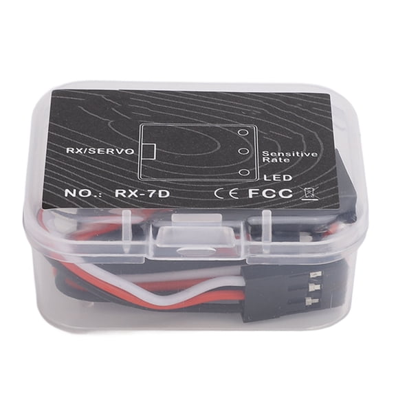Suodoka RC Gyro Module Automatic Stability Control Adjustable Sensitivity Mini RC Car Gyroscope Stabilizer Toy Replacement Part for SCX10, 1.18 inches / 30 mm