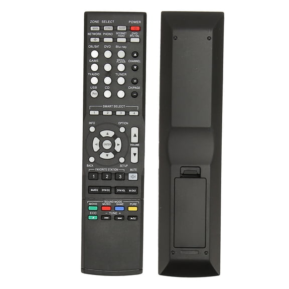Suodoka RC018SR Remote Control Replacement AV Surround Receiver Remote for Marantz NR1403 NR1504 Models, Durable ABS Material Television Controller Substitute Device for Home Entertainment (10.24 in)