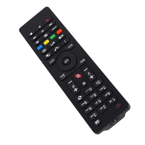 Suodoka RC4875 Replacement TV Remote Control for Telefunken JVC LED Televisions, Compatible with TE22275B35TXG TE32182B301C10 Models, 32.8ft Operating Range, No Batteries Included, Black