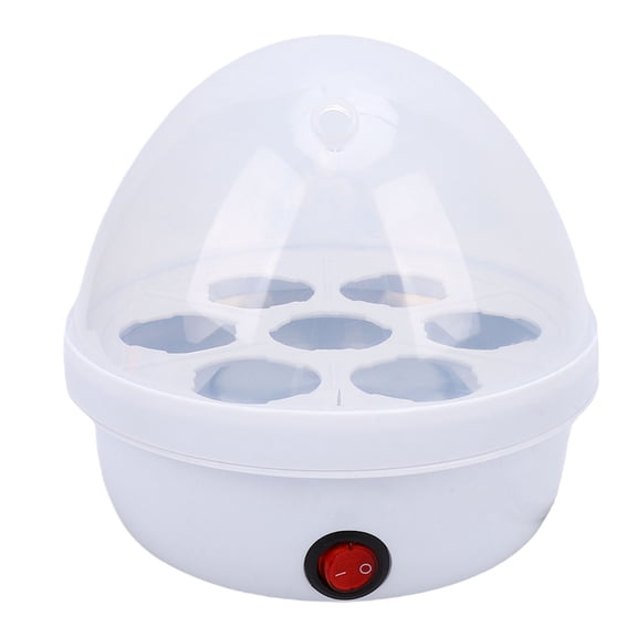 Suodoka Rapid Electric Egg Cooker for Hard Boiled eggs, 350W Multifunctional Poached Egg Maker Boiler Steamer with Auto Shut Off Feature, 7 Capacity (6.3 x 8.7 inches / 16 x 22 cm), Stainless Steel