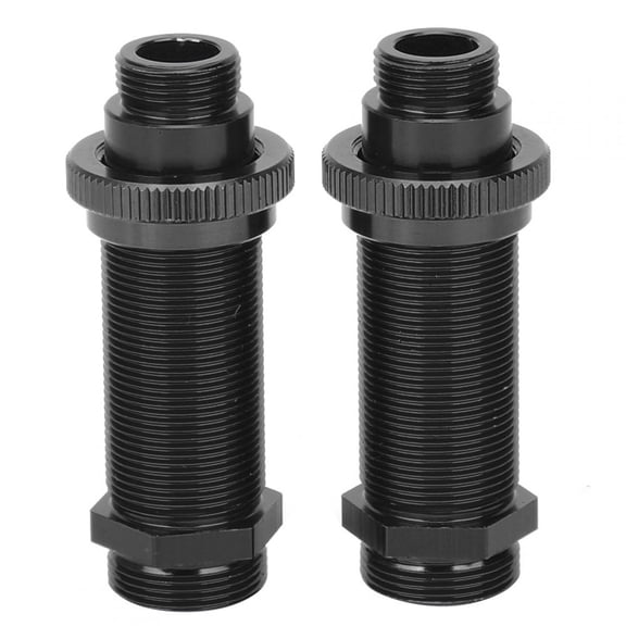 Suodoka Rear Shock Body with Regulating Ring for TRXXAS SLASH 2WD Upgrade Accessories R-3766ABL Black Aluminum RC Part Enhances Vehicle Stability Performance