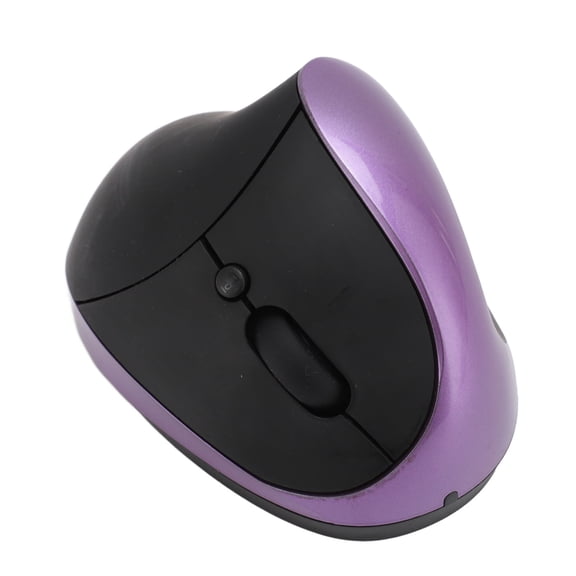 Suodoka Right Handed Ergonomic Mouse, Adjustable DPI 2.4G Wireless Vertical Optical Computer Mice for PC Laptop Tablet, Purple (4.33 inches / 11 cm, 3.92 oz)