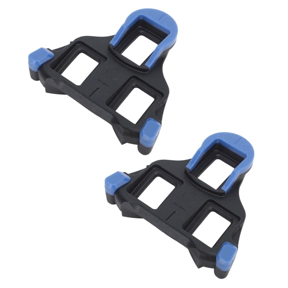 Suodoka Road Bike Cleats 2 Degree Float Bicycle Cleats Set Cycling Pedals Cleat 3 Hole Design Carbon Nylon Equipment