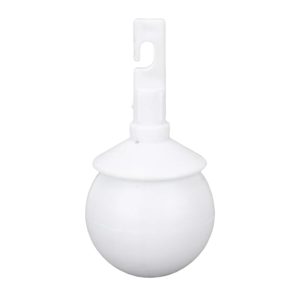 Suodoka Rolling Ball Tip Hook Replacement  Lightweight ABS Rotating Head for Walking Sticks, White