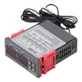 thumbnail image 1 of Suodoka STC-3008 Dual Display Digital Temperature Controller Thermostat with 2 NTC Probes 110-220VAC (2.95 in / 75 mm), 1 of 9