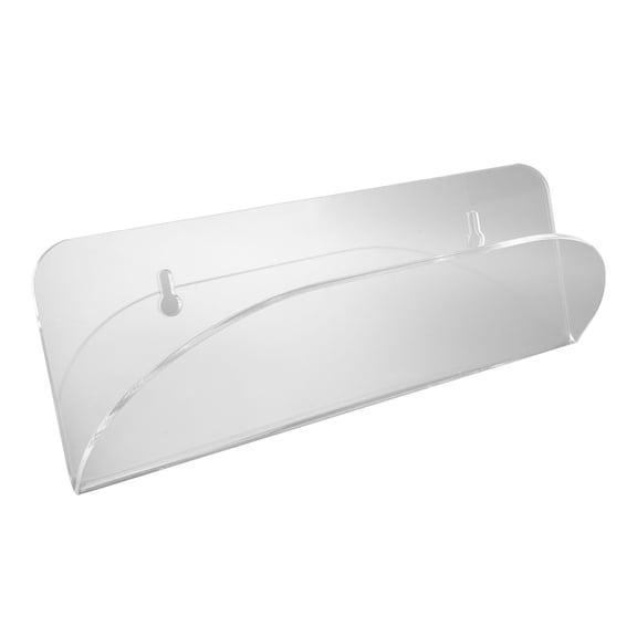 Suodoka Skateboard Wall Mount Display Rack Acrylic Longboard Hanger Deck Clear Storage Holder