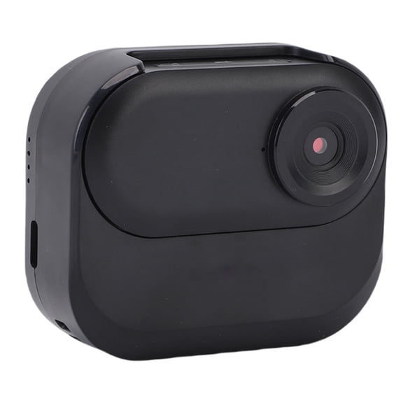 Suodoka Small Action Camera 12MP 1080P HD Water Proof Magnetic Wearable Thumb Camera with 0.96 Inch Screen, Black