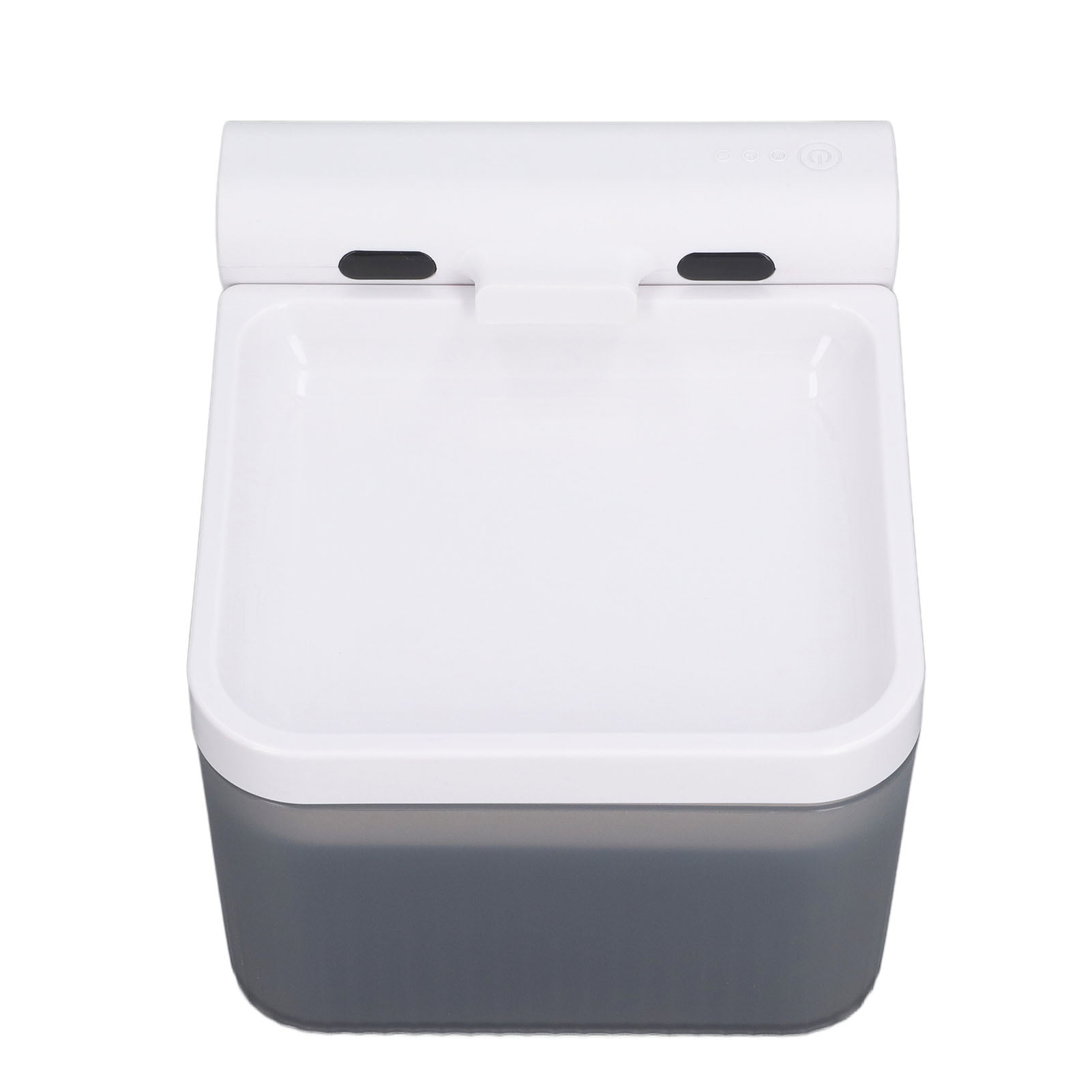 Suodoka Smart Cat Water Fountain 4L 135 oz Capacity Multi-functional Quiet Infrared Induction Running Water Pet Dispenser for Cats and Dogs Indoor Use Gray Upgraded Version
