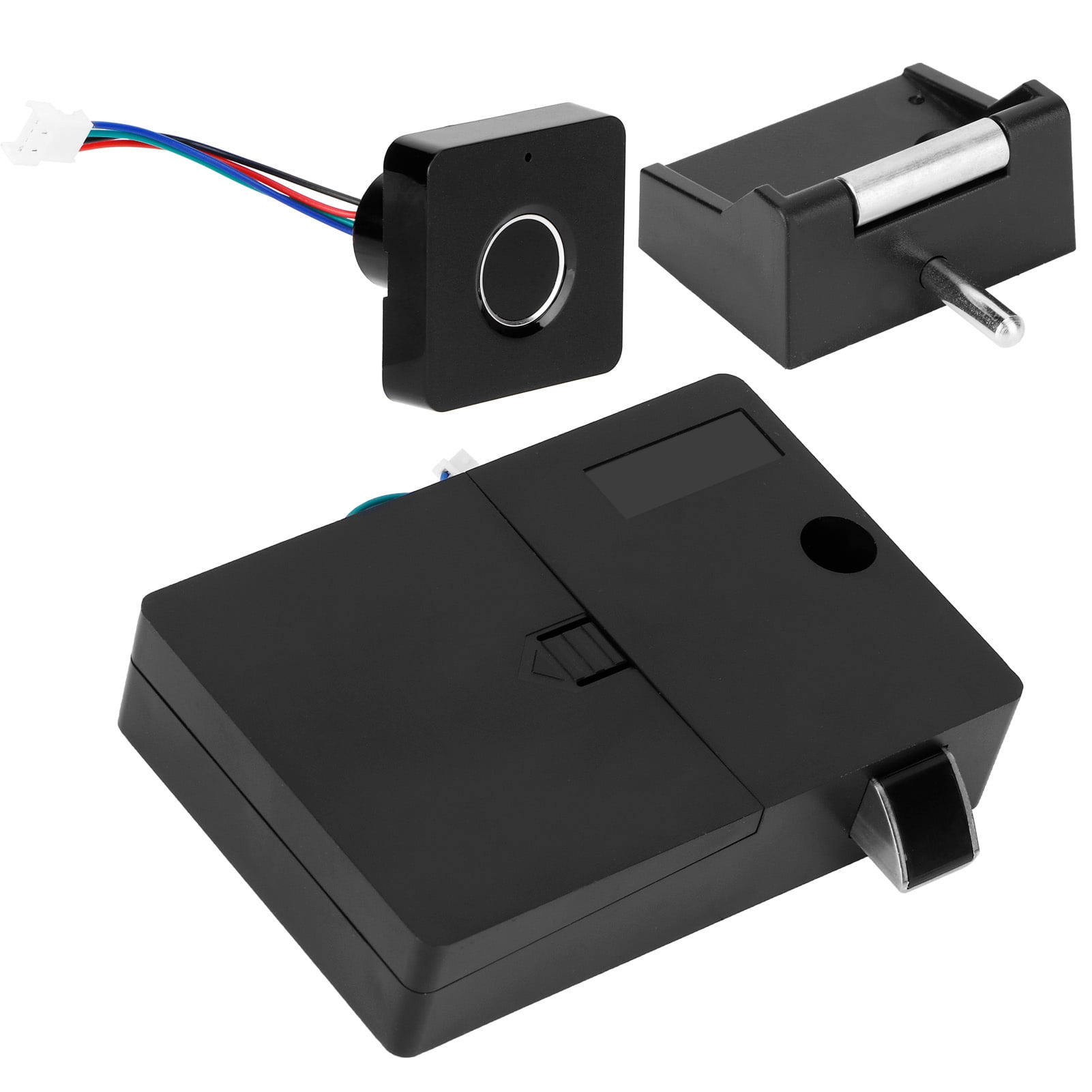 Suodoka Smart Fingerprint Drawer Lock, Keyless Biometric Cabinet Lock for Home Office Furniture (1.18x1.18x0.83 in / 3x3x2.1 cm)