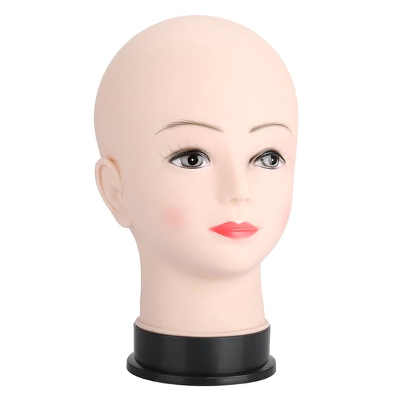 Suodoka Soft Mannequin Head Massage Makeup Practice Head Model Cosmetology Training Wig Hat Display, High Quality PVC Material For Students And Salons, 10.6 Inches / 27 cm Height[cite: 1]