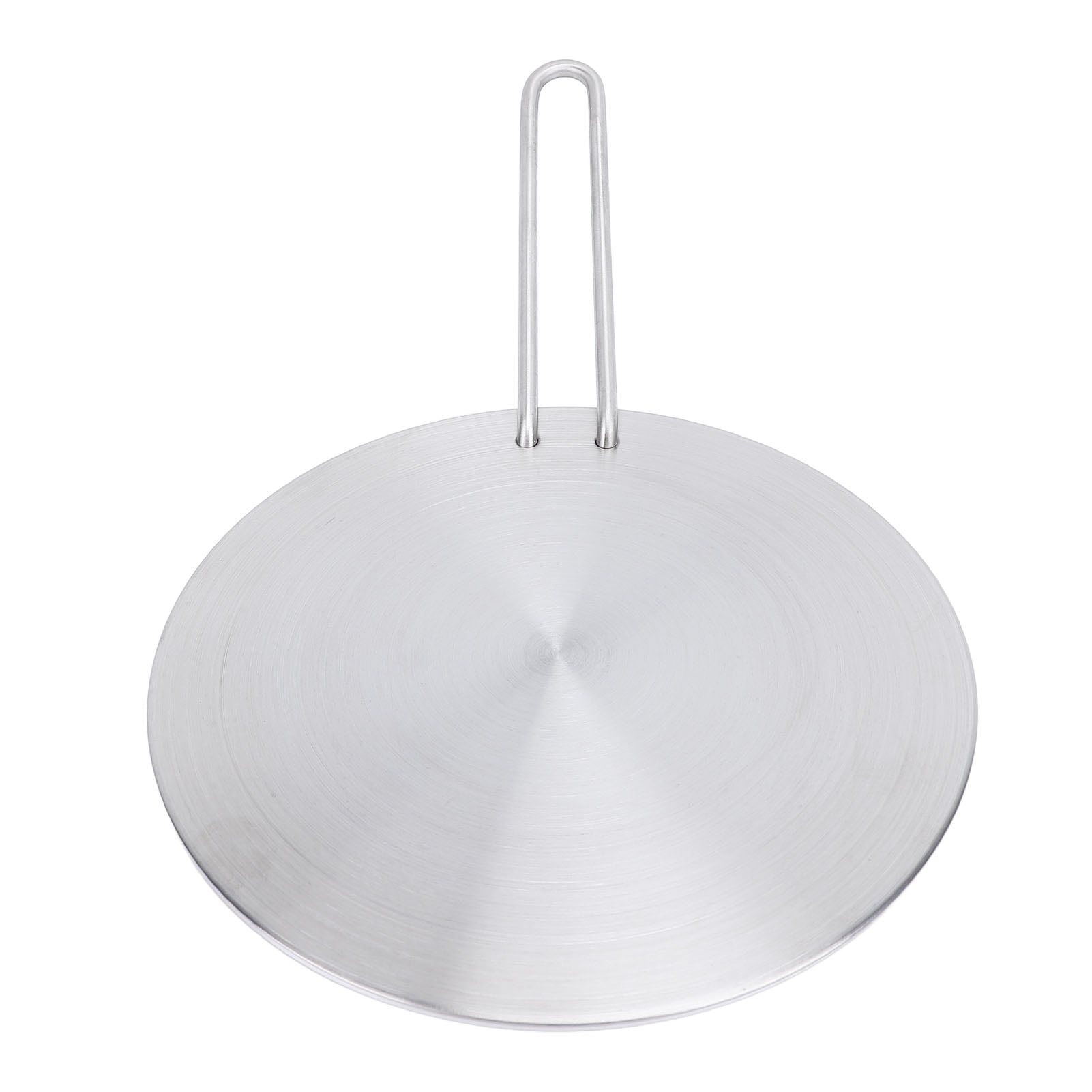 Suodoka Stainless Steel Heat Diffuser Converter with Detachable Handle Round Induction Adapter Plate for Gas Stove Glass Cooktop 7.87 inches / 20 cm