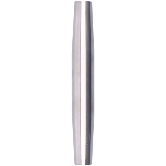 Suodoka Stainless Steel Tapered Sanding Rolling Pin No-Stick Flour Dumpling Dough Roller Baking Tool (9.05 inches / 23 cm) for Kitchen Baking Essentials