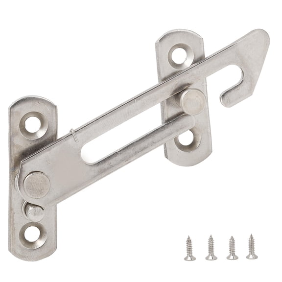 Suodoka Stainless Steel Window Limiter 65 Safety Stopper for Casement & Sliding Windows, 2.5mm Base, Easy RightSide Install, 1417mm Fit