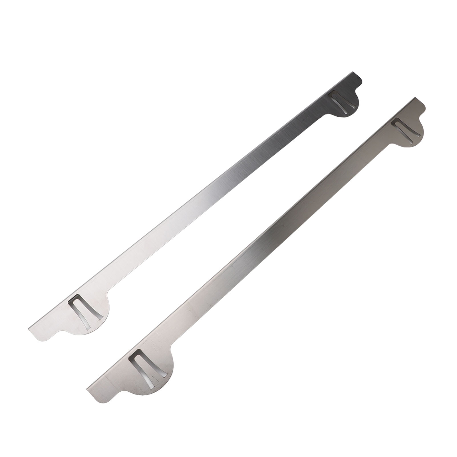 Suodoka Stove Gap Cover 304 Stainless Steel Easy Clean Range Trim Kit Cooktop Guard Filler For Kitchen Type B 25.59 Inches / 65 cm Length, 2 Count Included [cite: 25]