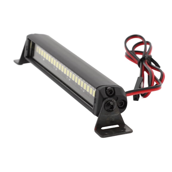 Suodoka Super Bright RC LED Light Bar Roof LED Lamp 25LED Light Bar for 1/10 RC Crawler Car for Axial SCX10 RC Car Roof Light Bar 4.13 inches / 105 mm