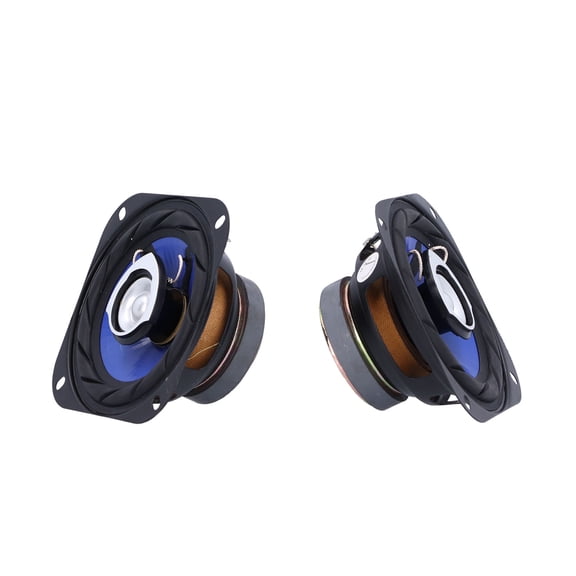 Suodoka TS-A1047S Universal 4 Inch Car Coaxial Speakers Heavy Bass Audio Tweeter Sensitive Metal Stereo Full Frequency Range Vehicle Auto Loudspeaker Pair 180W / 12V