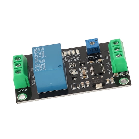 Suodoka Time Delay Relay Module Delayed Disconnection Delayed Closing Self Locking Delay Switch for Industrial Control DC12V, 7 inches / 17.78 cm, 1 Pack
