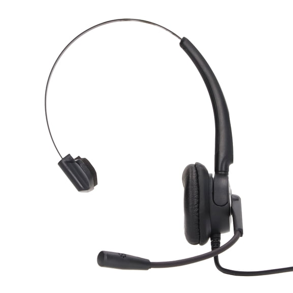 Suodoka Traffic Headset Noise Reduction Ergonomic Adjustable Ultra Clear Call Plug and Play RJ9 Headset with Microphone for Computer Telephones Business Home Office 7.48 inches / 19 cm[cite: 1]