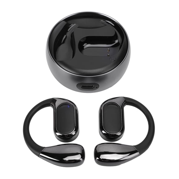 Suodoka Translation Earphones APP Control Wireless Translation Device Supports 74 Languages 70 Accent for Communicating Music Phone Calls Black Edition