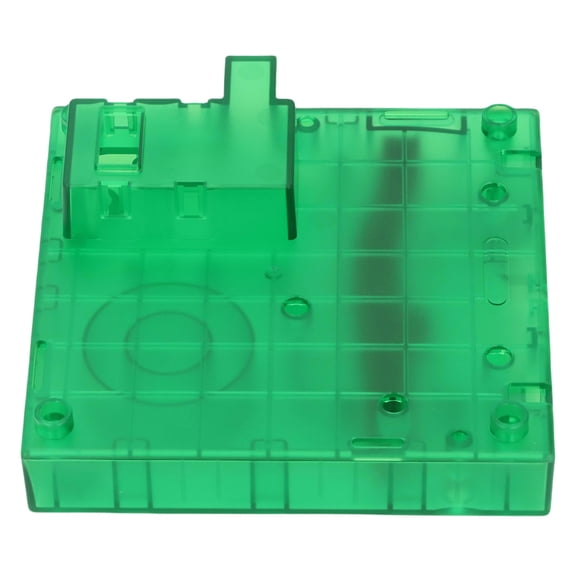 Suodoka Translucent Base Replacement Shell Case for GameBoy Player DOL-017 Nintendo Gamecube Console Shock Absorbing Cover Transparent Dark Green (7.09 inches / 18 cm)