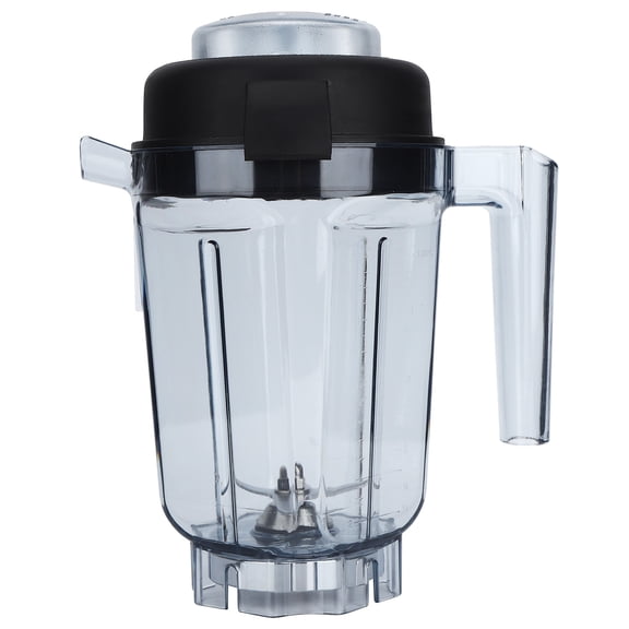 Suodoka Transparent Food Blender Container 32oz / 0.9L with Blade and Lid Replacement Accessory Compatible with Vitamix C-Series and G-Series