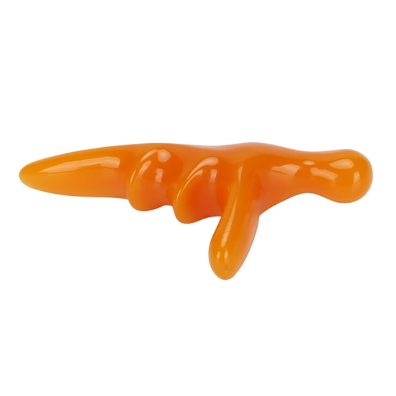 Suodoka Trigger Point T Bar Massage Tool, Muscle Relax Soreness Relief Foot Acupressure Deep Tissue Massage Stick, Portable Resin Manual Massager for Full Body Relaxation, 5.9 inches / 15 cm