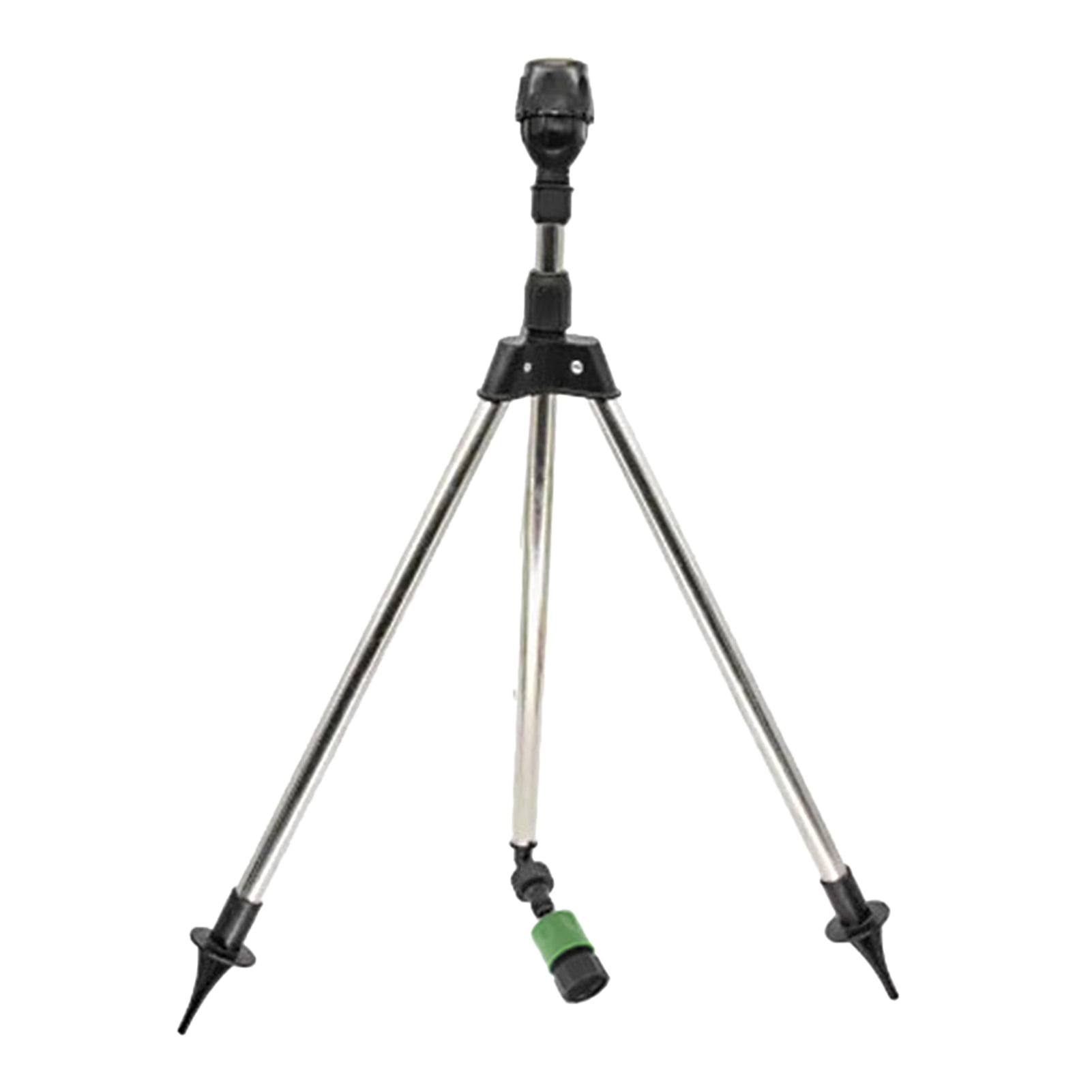 Suodoka Tripod Sprinklers for Yard Rotating 360 Degree Large Area Coverage Telescopic Support Adjustable Garden Water Sprinkler US Thread 37.02 inches / 94 cm