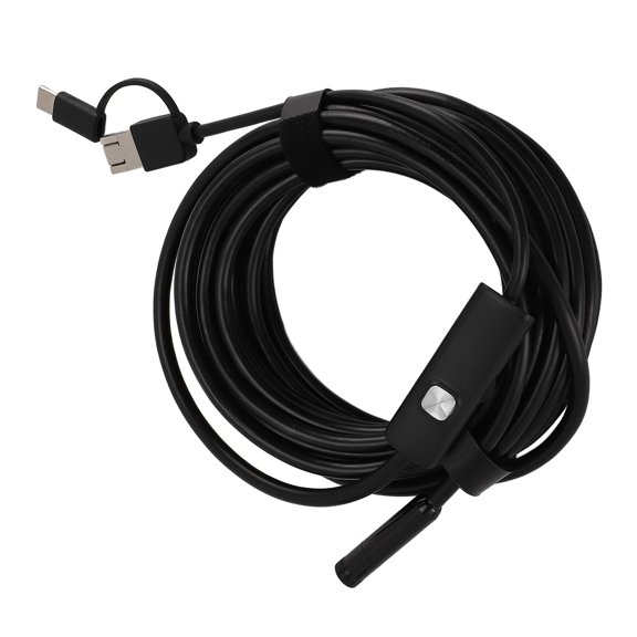 Suodoka USB C Endoscope Camera with Adjustable LED Light 8mm 1200P Borescope with Snake Camera IP68 Water Resistant USB Inspection Camera
