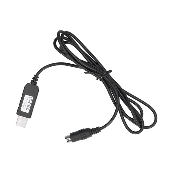 Suodoka USB Programming Cable Radio Data Line for Yaesu FT-100 FT-817ND 857D 897D 100D VX-1700 Premium PC Material Replacement Cord (61 inches / 155 cm), Reliable Data Transfer, Solid Black