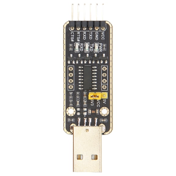 Suodoka USB to UART Ttl Adapter Type A Overcurrent Overvoltage Protection 6Mbps Serial Communication Module