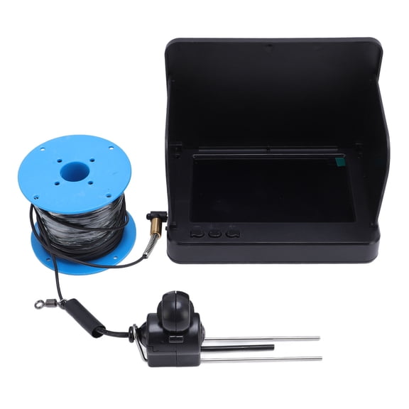Suodoka Underwater Fishing Camera 1080P HD 5 Inch Large Screen Portable Video Fish Finder with 15m Cable