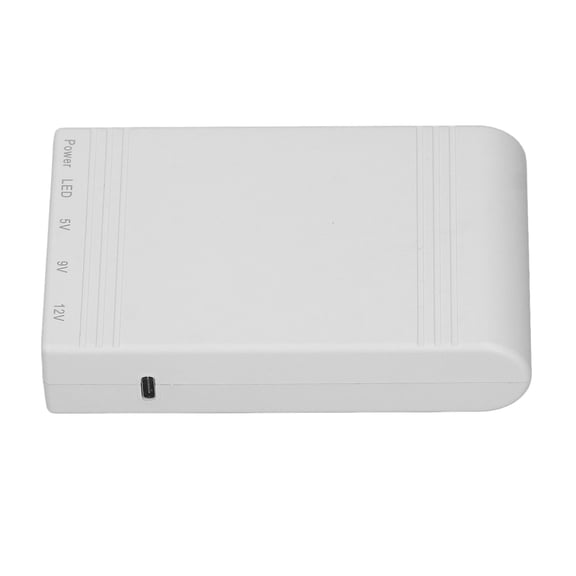 Suodoka Uninterruptible Power Supply Mini UPS 10400mAh Battery Backup System with 5V 9V 12V DC Output and USB Interface for Security Camera Router Standby (6.3 in / 16 cm)[cite: 1]